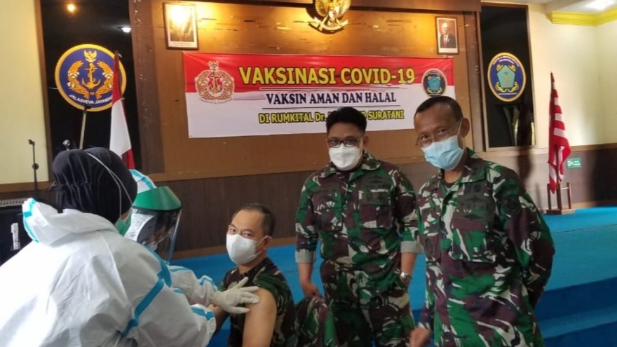 Indonesia đã tiêm vaccine Covid-19 cho 179.000 người